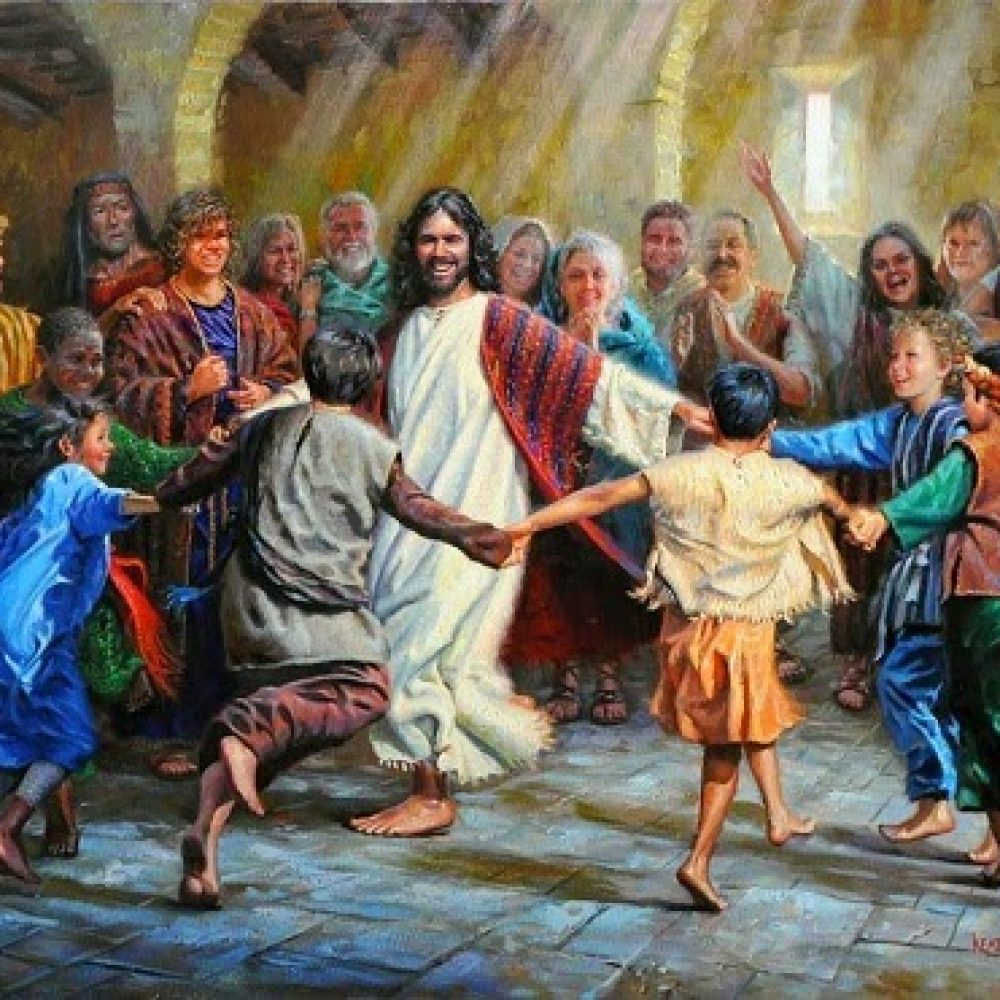 jesus bailando